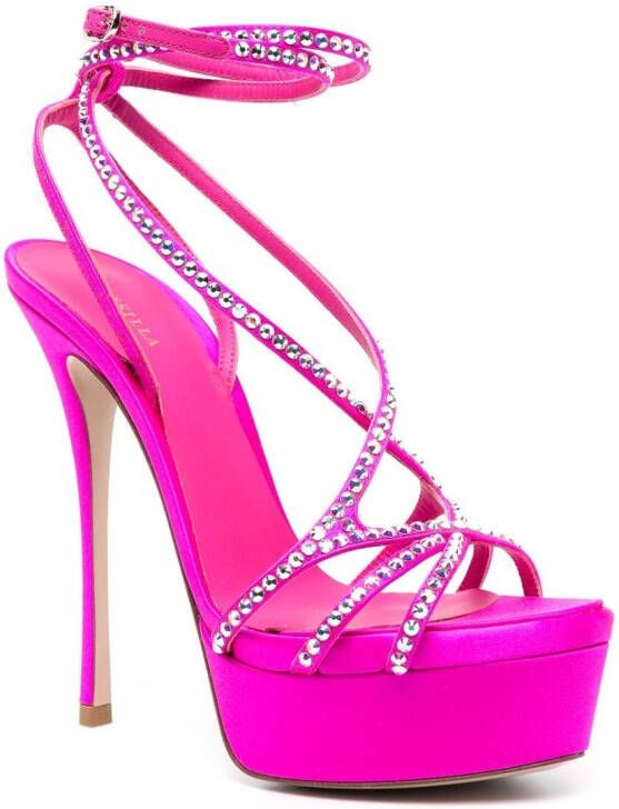 Le Silla Belen 140mm sandals Pink