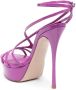 Le Silla Belen 145mm open-toe sandals Purple - Thumbnail 3