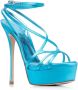 Le Silla Belen platform-sole sandals Blue - Thumbnail 2