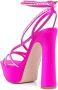 Le Silla Belen rhinestone-embellished sandals Pink - Thumbnail 3