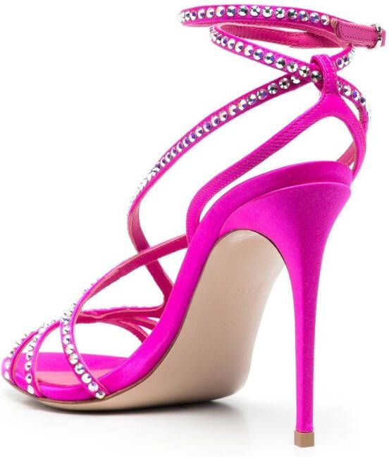 Le Silla Belen strap-design 110mm sandals Pink