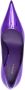 Le Silla Bella 115mm leather pumps Purple - Thumbnail 4