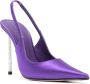 Le Silla Bella 115mm pointed-toe pumps Purple - Thumbnail 2