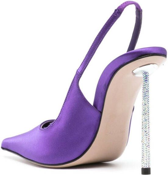 Le Silla Bella 115mm pointed-toe pumps Purple