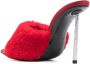 Le Silla Bella 115mm rhinestone-embellished mules Red - Thumbnail 3