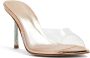 Le Silla Bella 120mm crystal-embellished mules Neutrals - Thumbnail 2