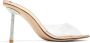 Le Silla Bella 120mm crystal-embellished mules Neutrals - Thumbnail 3