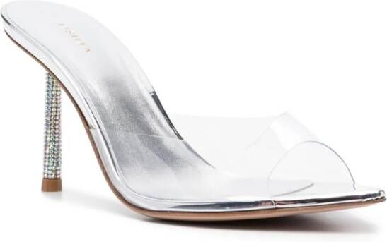 Le Silla Bella 120mm crystal-embellished sandals Silver