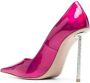 Le Silla Bella 120mm metallic pumps Pink - Thumbnail 3