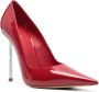 Le Silla Bella 120mm patent-finish leather pumps Red - Thumbnail 2