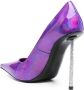 Le Silla Bella 120mm patent-leather pumps Purple - Thumbnail 3