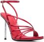 Le Silla Bella 120mm patent-leather sandals Red - Thumbnail 2