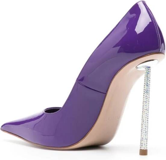 Le Silla Bella 120mm pointed-toe pumps Purple