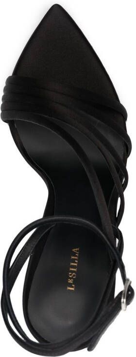 Le Silla Bella 120mm strappy sandals Black