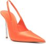 Le Silla Bella 125mm slingback pumps Orange - Thumbnail 2