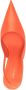 Le Silla Bella 125mm slingback pumps Orange - Thumbnail 4