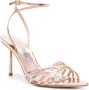 Le Silla Bella 80mm metallic sandals Pink - Thumbnail 2