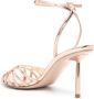 Le Silla Bella 80mm metallic sandals Pink - Thumbnail 3
