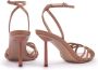 Le Silla Bella 80mm patent-leather sandals Neutrals - Thumbnail 3