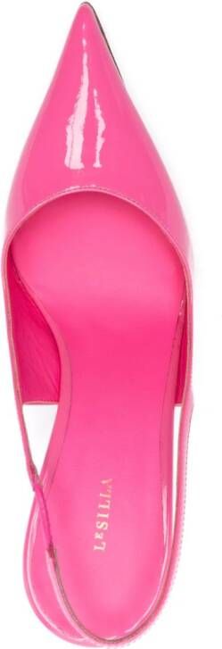 Le Silla Bella 80mm slingback pumps Pink