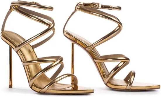 Le Silla Bella leather sandals Gold