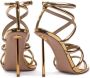 Le Silla Bella leather sandals Gold - Thumbnail 3