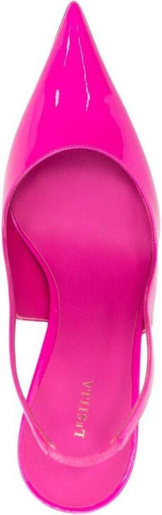 Le Silla Bella pointed-toe slingback pumps Pink