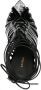 Le Silla Cage 120mm patent-leather sandals Black - Thumbnail 4