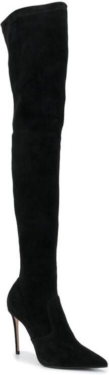 Le Silla Carry Over thigh-high boots Black