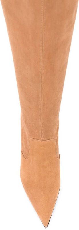 Le Silla Carry Over thigh-high boots Neutrals