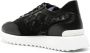 Le Silla chantilly-lace leather sneakers Black - Thumbnail 3