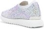 Le Silla Claire crystal-embellished sneakers White - Thumbnail 3