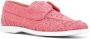 Le Silla Claire floral lace loafers Pink - Thumbnail 2