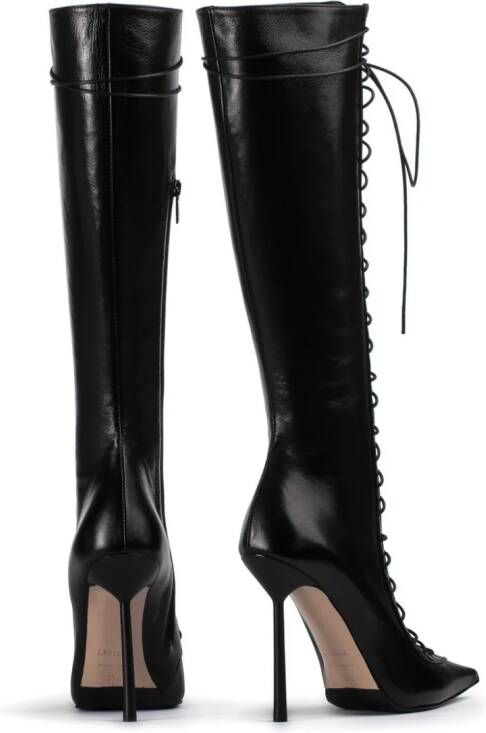 Le Silla Colette 120mm knee boots Black
