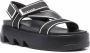 Le Silla cross-strap platform sandals Black - Thumbnail 2