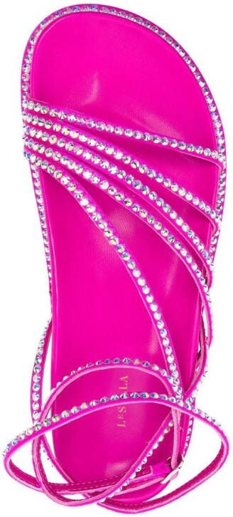 Le Silla crystal-embelished sandals Pink