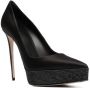Le Silla crystal-embellished 140mm pumps Black - Thumbnail 2