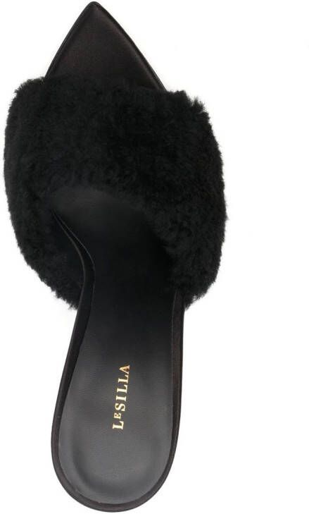 Le Silla crystal-embellished stiletto sandals Black