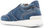 Le Silla denim low-top sneakers Blue - Thumbnail 3