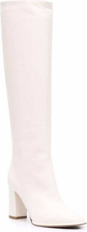 Le Silla Elsa knee-length boots White