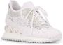 Le Silla embellished lace detail sneakers White - Thumbnail 2