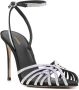 Le Silla Embrace 105mm crystal-embellished sandals Black - Thumbnail 2