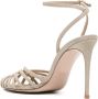 Le Silla Embrace 105mm glittered sandals Gold - Thumbnail 3