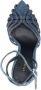 Le Silla Embrace 110mm denim sandals Blue - Thumbnail 4