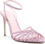 Le Silla Embrace 110mm glitter-embellished sandals Pink - Thumbnail 2