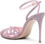 Le Silla Embrace 110mm glitter-embellished sandals Pink - Thumbnail 3