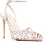 Le Silla Embrace 110mm rhinestoned sandals Pink - Thumbnail 1