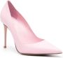 Le Silla Eva 100mm leather pumps Pink - Thumbnail 2