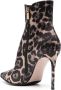 Le Silla Eva 100mm leopard-print boots Black - Thumbnail 3