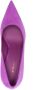 Le Silla Eva 100mm suede pumps Purple - Thumbnail 4